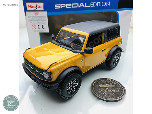 2021 ford bronco badlands yellow 1 24 olcek maisto marka at sahibinden com 976069881 2021 ford bronco badlands yellow 1 24 olcek maisto marka at sahibinden com 976069881