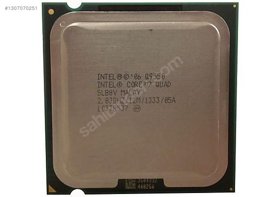 Processeur Intel Core 2 Quad Q9550 – 2,83 GHz, Socket 775, 4 Cœurs, 12 Mo Cache, SLB8V