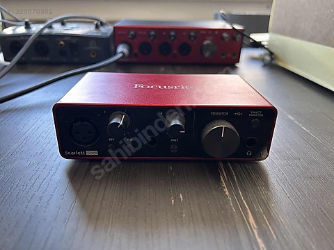 Focusrite Scarlett Solo Gen 3 sahibinden.comda - 1320070302
