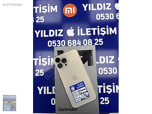 Resim Apple iPhone 13 Pro Max İkinci El TR | 128 GB | Altın İkinci El İPHONE 13 PRO MAX 128 GB KUTU FATURALI -YILDIZ İLETİŞİM-