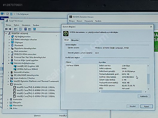 İkinci El ve Sıfır Alışveriş / Bilgisayar / Dizüstü (Notebook) / Laptop / Asus