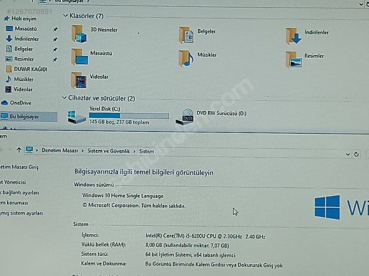 İkinci El ve Sıfır Alışveriş / Bilgisayar / Dizüstü (Notebook) / Laptop / Asus