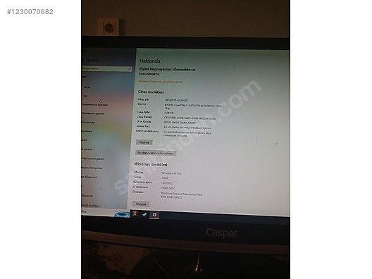 Intel Core i5 Casper Oyuncu Masaüstü Bilgisayar