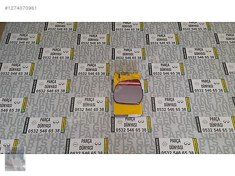 NİSSAN MİCRA K13 2010-2018 SOL DİKİZ AYNA CAMI SIFIR 96366-1HB0B