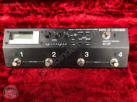 Boss MS-3 Multi Effects Switcher - Efekt Pedalı ve Diğer Enstrüman