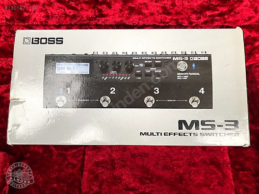Boss MS-3 Multi Effects Switcher - Efekt Pedalı ve Diğer Enstrüman