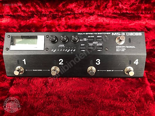Boss MS-3 Multi Effects Switcher - Efekt Pedalı ve Diğer Enstrüman