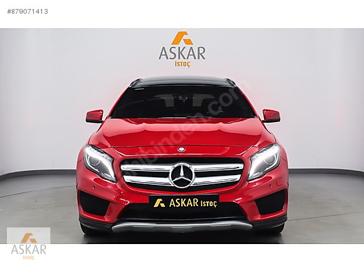 mercedes benz gla 200 amg askar istocdan mercedes gla200 amg kirmizi cam tavan led far sahibinden comda 879071413