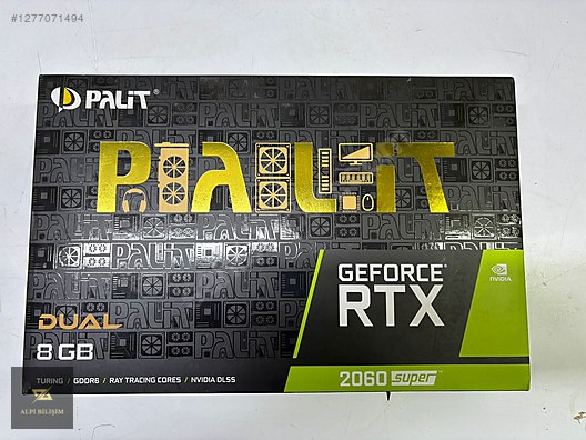 Palit RTX2060 Super Dual 8GB 256Bit GDDR6 Ekran Kartı - Palit Ekran Kartı İlanları sahibinden.com'da