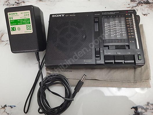 Sony Analog Portatif Radyo - Sony Radyo ICF-7600A JAPAN - 1250071563