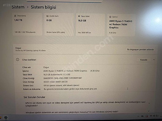 Used & Brand New Items / Gaming & Gamers Exclusive / Gaming PC / Gaming Laptop / HP