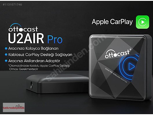 Ottocast U2-AIR Wireless CarPlay Adapter For Apple CarPlay Navigation  Player