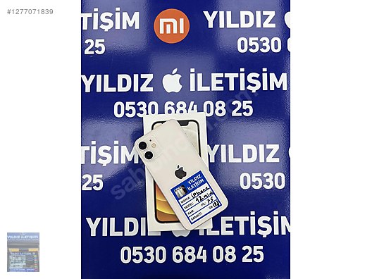 Resim Apple iPhone 12 Mini İkinci El TR | 128 GB | Beyaz İkinci El İPHONE 12 MİNİ 128 GB KUTU FATURALI -YILDIZ İLETİŞİM-