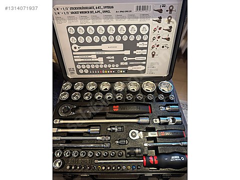 Lokma & Cırcır / Würth zebra 59 parça ağır lokma takımı sahibinden