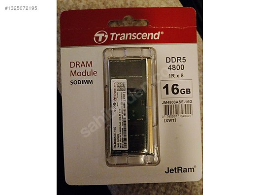 Transcend Ram 32GB 2X16GB DDR5 4800MHz Laptop RAM JM4800ASE-16G on