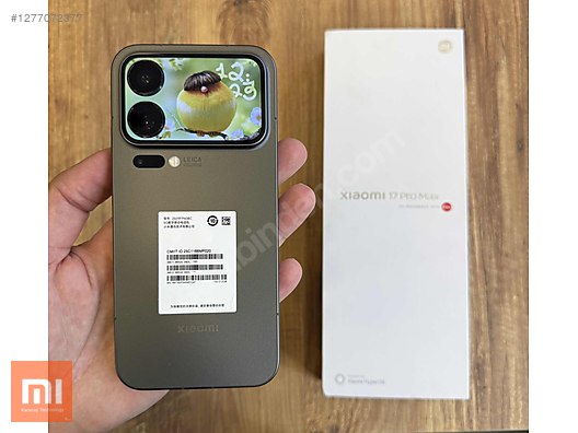 Xiaomi / 17 Pro Max / SIFIR KUTULU XİAOMİ Mİ 17 PRO MAX 512GB/32GB