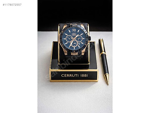 Cerruti / CERRUTİ1881 QUARTZ CRONOGAHP SERAMİK BEZEL 45MM