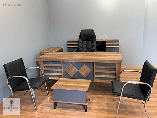 SÜMBÜL OFİS MAKAM TAKIMI SANDALYELER DAHİL 7 PARÇA SET ŞOK FİYAT #1237072602