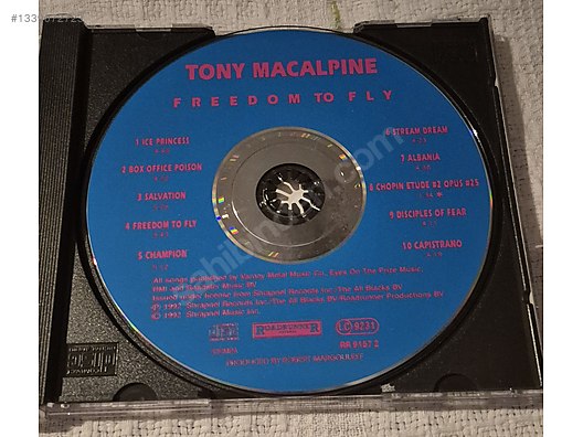 Tony MacAlpine - Freedom to Fly - Müzik CD leri Alışverişte İlk