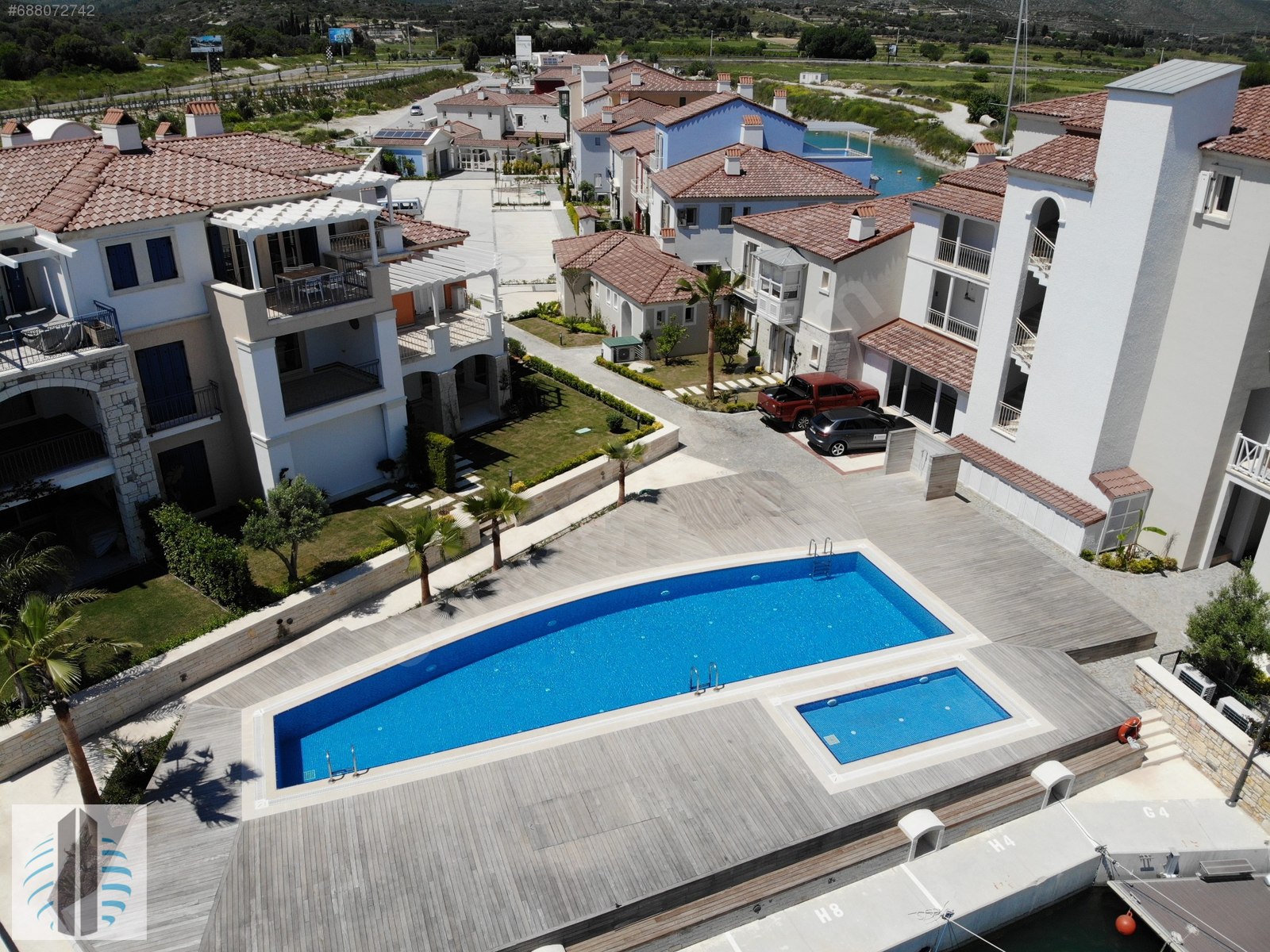 (A943) Port Alaçatı Filika Evleri�nde, denize sıfır, 2+1 daire