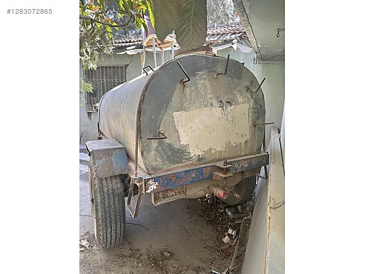 Metal Yatay Silindir Depo - Su Deposu