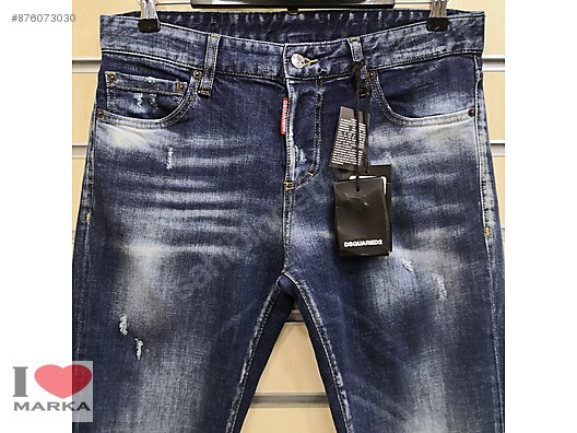 Dsquared Jean Yirtik Efektli Premium Mavi Kot Dsquared2 Erkek Pantolon Modelleri Sahibinden Com Da 876073030