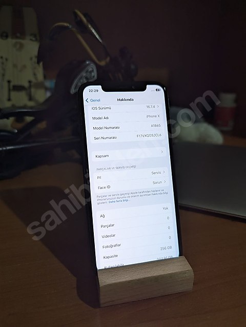 iphone x tr cihazı 256 gb