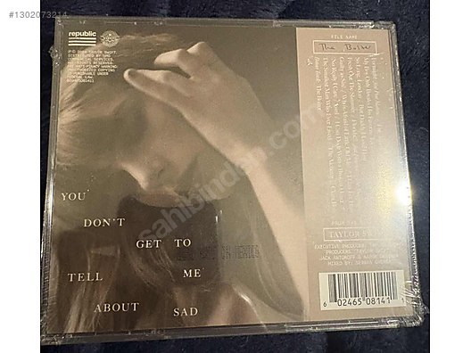 Taylor Swift TTPD Bolter CD - Müzik CD leri Alışverişte İlk Adres