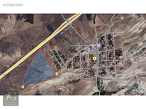 Ayaş Başayaş Mahallesinde Satılık 12.540 m² Hisseli Tarla
