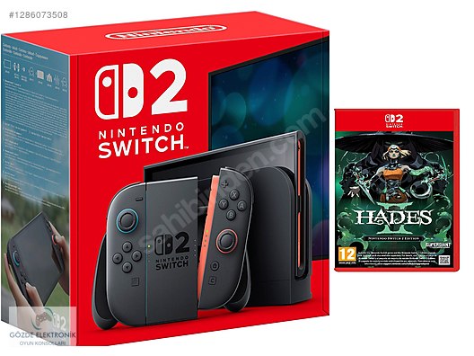 Nintendo Switch 2 SIFIR + Hades 2 OYUNU GÖZDE ELEKTRONİK on