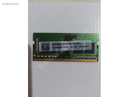 İkinci El ve Sıfır Alışveriş / Bilgisayar / Dizüstü (Notebook) / Donanım / RAM Bellek