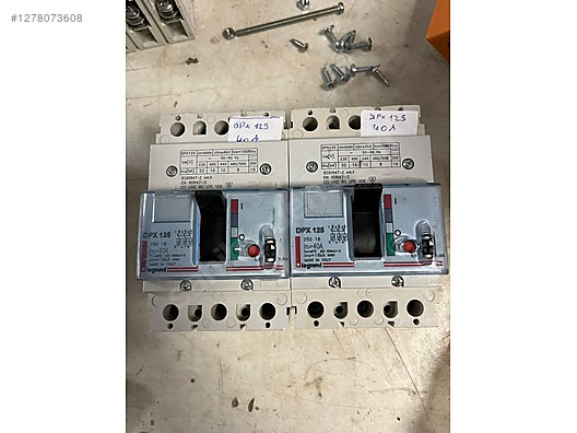 3x40 A DPX125 LEGRAND KOMPAKT ŞALTER NO:25 - Sigorta ve Yapı Malzemeleri sahibinden.com'da