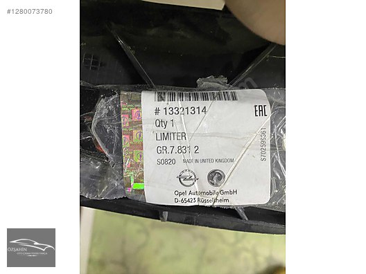 OPEL ASTRA J ÖN TAMPON ALT DESTEK BAKALİTİ 13321314 - İlan ve