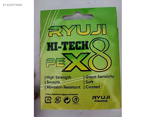 ハイポジ REGALO 1台目 Misina / Ryuji Hi-Tech PE X8 150m Green (0.13 mm) ip misinanın