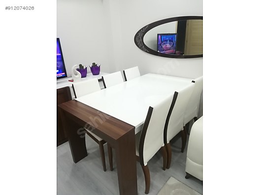 Tables Bellona Sifir Ayarinda Salon Yemek Masasi 6 Sandalye At Sahibinden Com 912074026