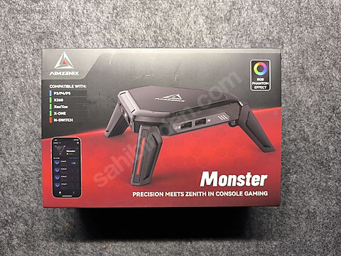 SIFIR AİMZENİX MONSTER PS4 PS5 Xbox Klavye & Mouse Dönüştürücü