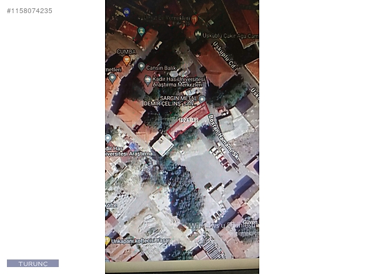 KADİR HAS ÜNİ.. ARKASINDA İÇİNDE DEPO DÜKKAN OLAN SATILIK ARSA #1158074235