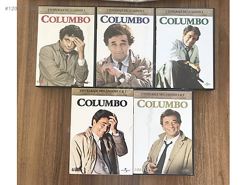 PETER FALK KOLUMBO 5 DVD SEZON 1-2-3*6-7-8-9 INGLIZCE YENI GIBI ...