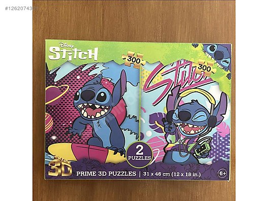 Sıfır Puzzle - Disney Stitch 2'li 3D Puzzle - 1262074321