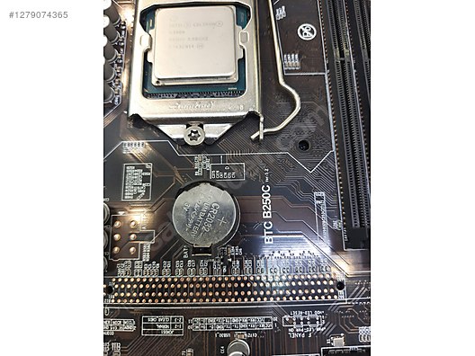 Masaüstü Bilgisayar - Anakart BTC B250C Anakart-8gb Ram-1151 Pin/Celeron G3900 2.8ghz İşlemci Anakart Anakart