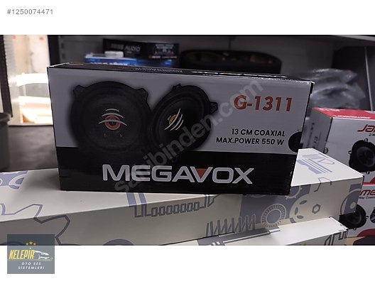 MEGAVOX G-1311 13 CM OTO HOPARLÖR 550WAT - 1250074471