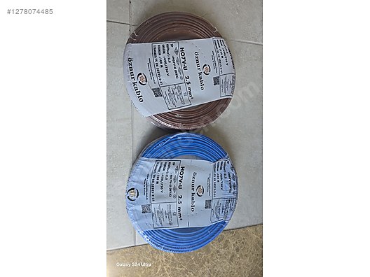İkinci El ve Sıfır Alışveriş / Bahçe & Yapı Market / Yapı Malzemeleri / Elektrik Tesisatı / Kablo
