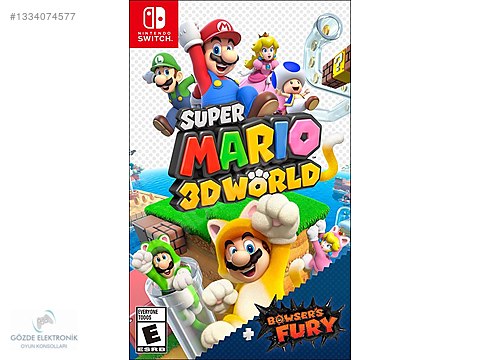 Super Mario 3D World Bowsers Nintendo Switch GÖZDE ELEKTRONİK