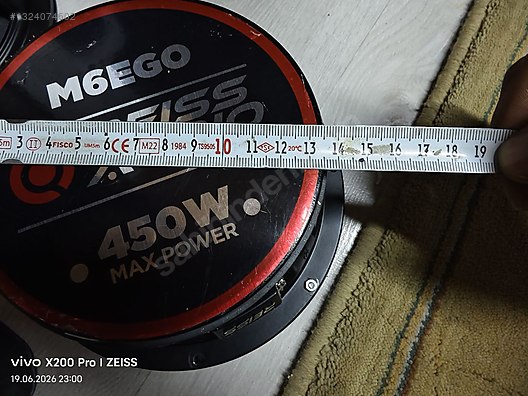 Reıss 16 cm 450w x2 200 rms x2 midrange - İkinci El Set Hoparlörü