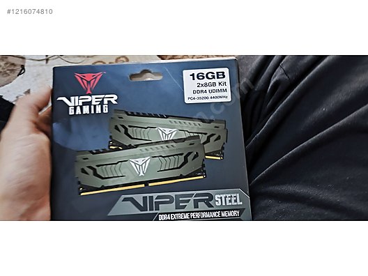 Patriot viper steel 4400 c19 b-die ram RAM Bellek ve Tüm