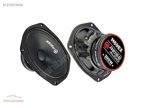 Hoparlör / Midrange / REISS AUDİO RS-M69EX OVAL MİDRANGE 300 WATT