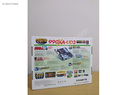 GIGABYTE 990XA-UD3 + 16GB DDR3 RAM + Soğutucu (Kutulu, Temiz) - Anakart ve Tüm Masaüstü Bilgisayar Parçaları sahibinden.com'da