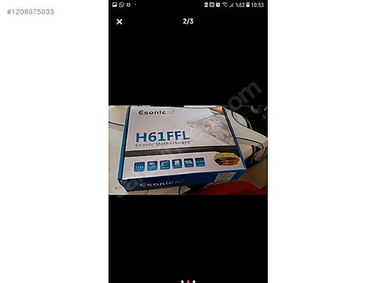 H61 Anakart Esonic - Anakart ve Tüm Masaüstü Bilgisayar Parçaları sahibinden.com'da