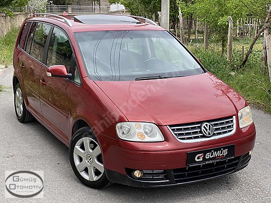 volkswagen touran 1 6 fsi highline gumusden 2004 vw touran 1 6fsi dsg highline sunroof deri 176km at sahibinden com 924075054