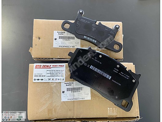 Cars & SUVs / Brake & Clutch / PORSCHE TAYCAN TURBO ÖN ARKA BALATA